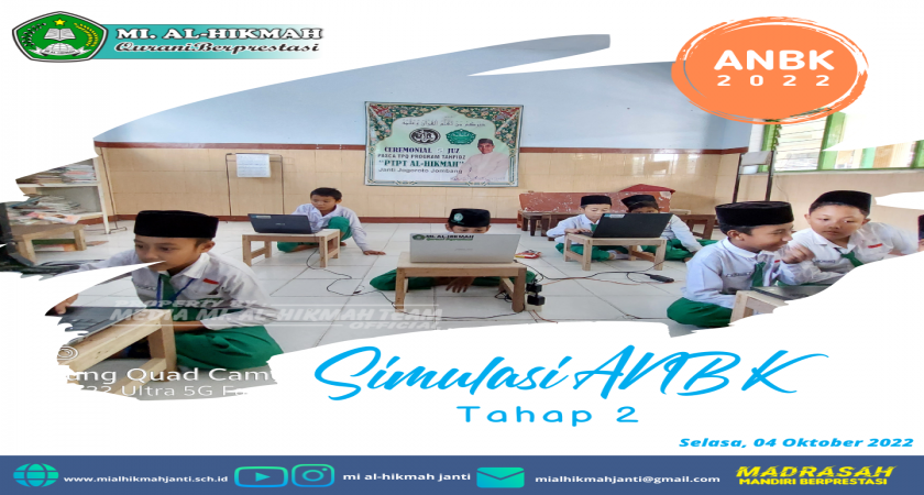 Simulasi ANBK Tahap 2 Tahun 2022