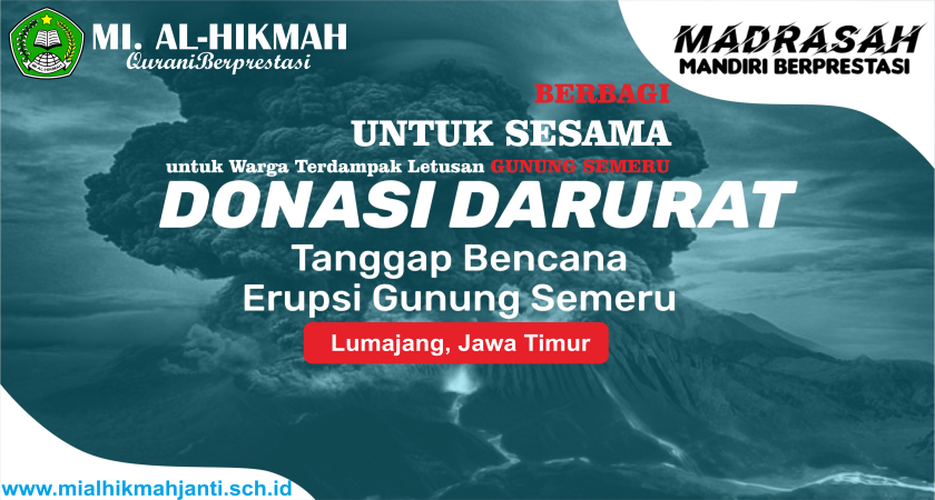 MI Al-Hikmah Peduli Bencana