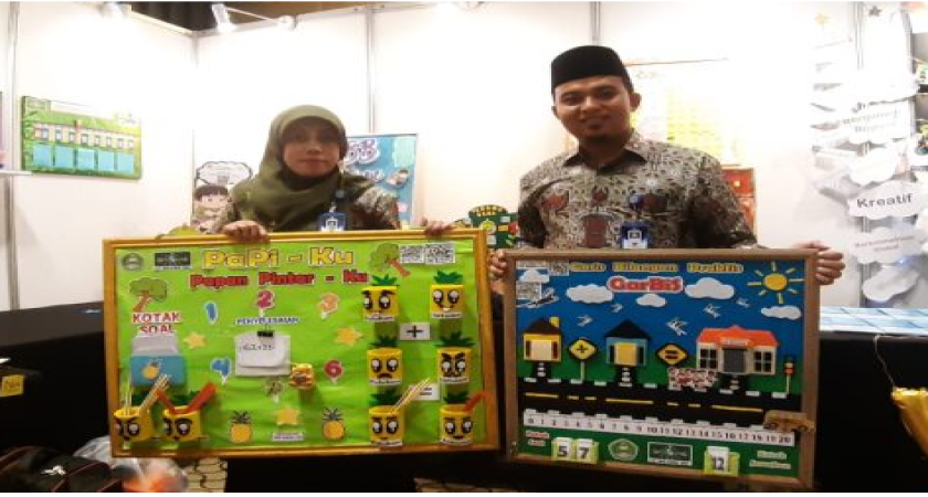 Alat Peraga Pembelajaran Membuat Siswa Gemar Matematika (Pak Faiz Mashuri, S.Pd & Ibu Dewi Mariyam, S.Pd)