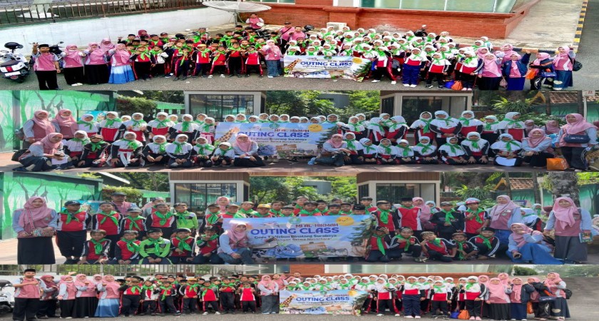 Siswa Kelas 4 dan 5 Berpetualang Seru ke Kebun Binatang Naik Kereta Api