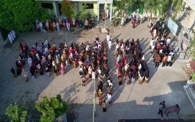 MI dan MTs Al-Hikmah Janti Gelar Upacara Peringatan HUT RI ke-80 dengan Khidmat