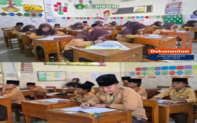 Tingkatkan Kualitas Lulusan, MI AL-HIKMAH Gelar Ujian Madrasah TP 2025/2026